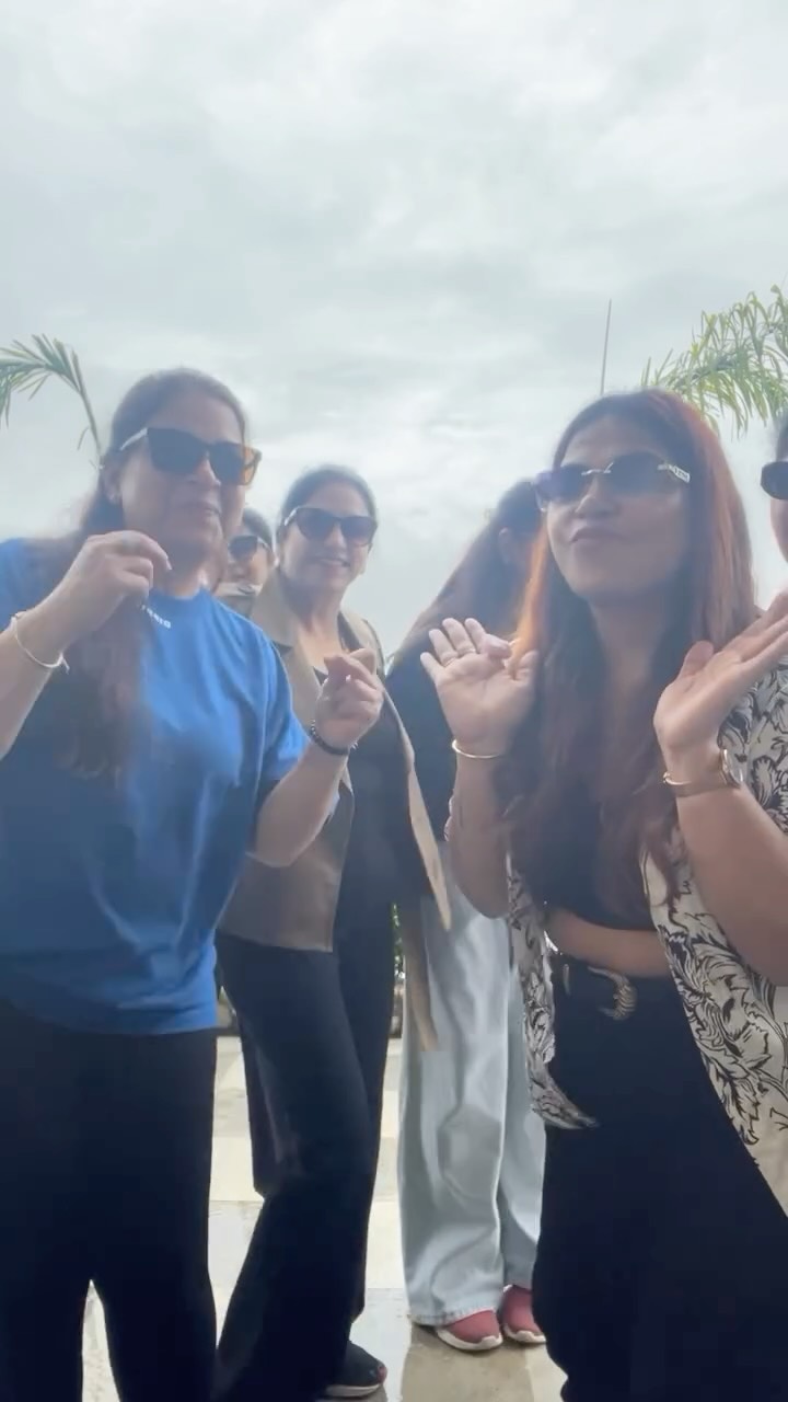 A group of women enjoying a bright outdoor travel moment